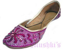 beaded slipper - click here for large view